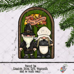 Load image into Gallery viewer, Thanksgiving Pilgrims Interchangeable House Door
