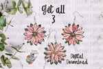 Load image into Gallery viewer, Pink Poinsettia Sunflower Design Bundle
