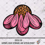 Load image into Gallery viewer, Pink Echinacea Flower Design
