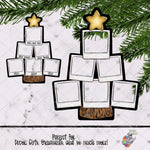 Load image into Gallery viewer, Polaroid Picture Christmas Photo Tree Design
