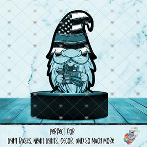 Police Gnome Light Base Design