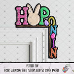 Load image into Gallery viewer, Polka Dot Hop On In Corner Sitter Design
