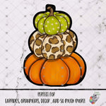 Load image into Gallery viewer, Stacked Pumpkins Design
