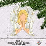 Load image into Gallery viewer, Praying Angel Wings Design
