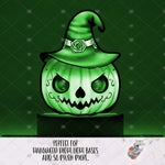 Load image into Gallery viewer, Purple Pumpkin Light Base Design
