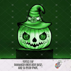 Purple Pumpkin Light Base Design