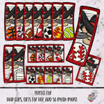 Load image into Gallery viewer, Rebels Sports Hair Clip Design Bundle
