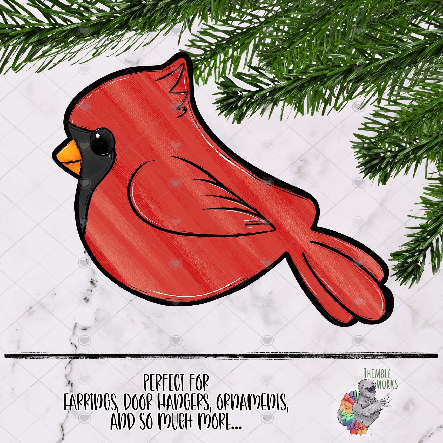 Cardinal Design Cardinal Sublimation Design – ThimbleWorks
