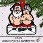 Load image into Gallery viewer, Naked Mr and Mrs Claus Design
