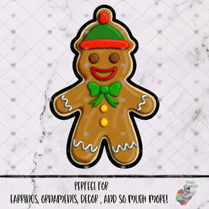 Gingerbread Men Cookie Design Bundle