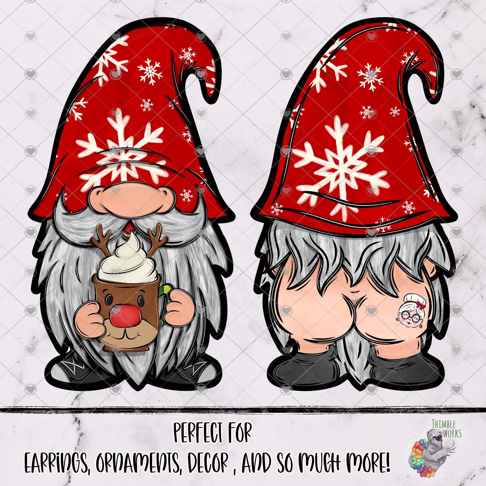 Snowman Coco Mug Gnome Design Bundle