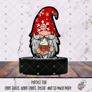Reindeer Coca Mug Gnome Light Base Design
