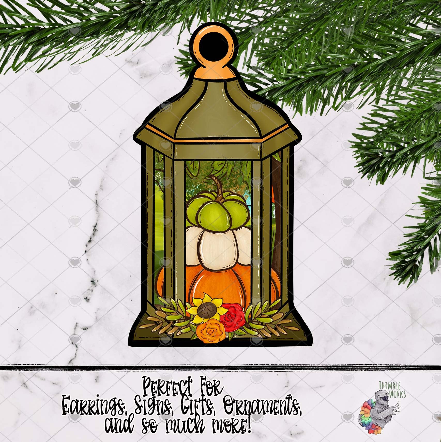 Pumpkin Stack Lantern Design