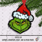 Load image into Gallery viewer, Green Guy Head Design
