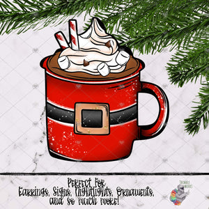 Santa Camping Mug Design