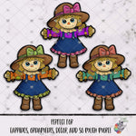Load image into Gallery viewer, Scarecrow Girl Design Bundle
