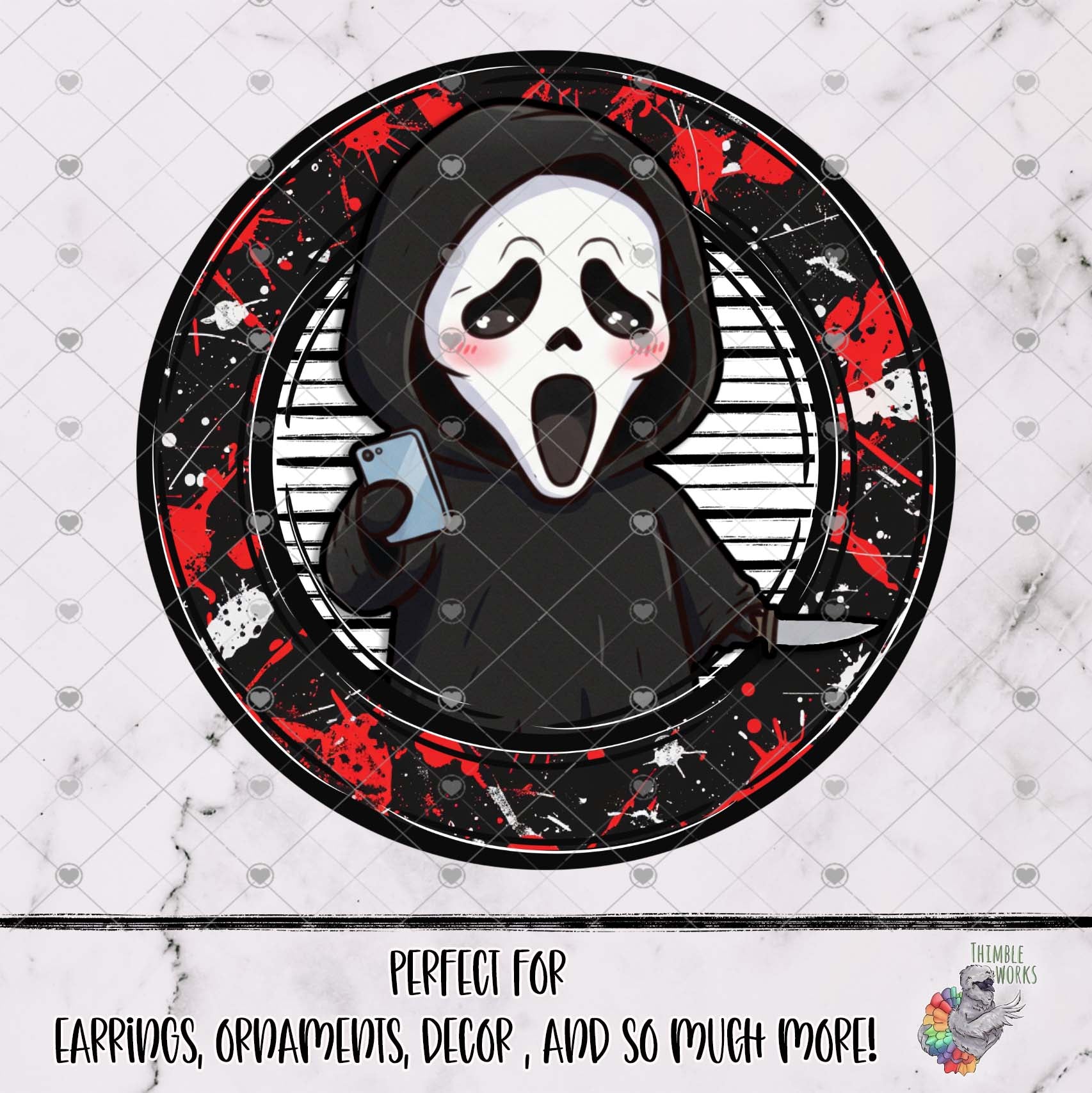 Halloween Mugshot Round Design