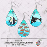 Load image into Gallery viewer, Sea Creatures Teardrop Design Bundle
