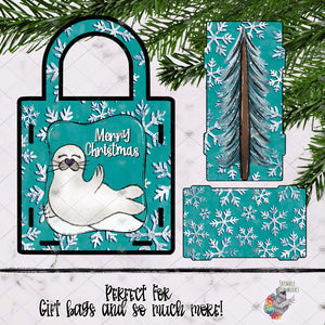 Seal Winter Gift Box Design