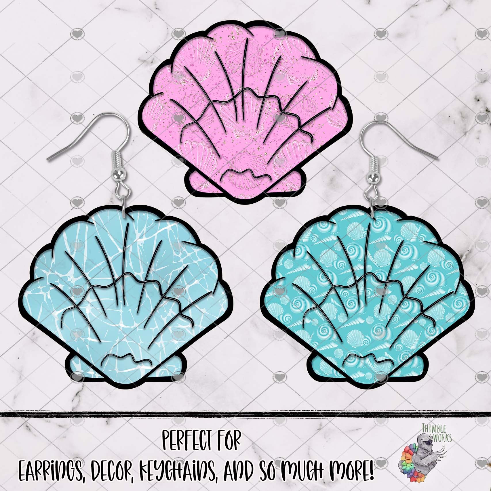 Chubby Seashell Design Bundle