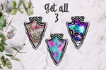 Load image into Gallery viewer, Silver Leopard Arrowhead Design Bundle
