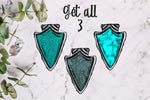 Load image into Gallery viewer, Silver Turquoise Arrowhead Design Bundle
