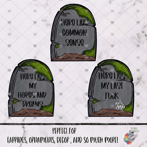 Festive Christmas Gravestone Design