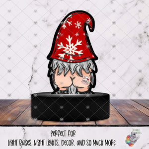 Mrs. Claus Tattoo Gnome Butt Light Base Design