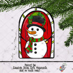 Load image into Gallery viewer, Snowman Interchangeable House Door
