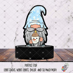 Load image into Gallery viewer, Snowman Coca Mug Gnome Light Base Design

