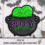 Load image into Gallery viewer, Spooky Season Witches Cauldron Design
