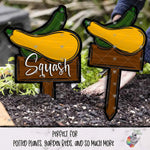 Load image into Gallery viewer, Squash Garden Stake Design Bundle
