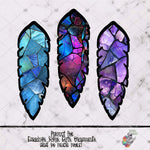 Load image into Gallery viewer, Stained Glass Feather Design Bundle
