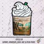 Load image into Gallery viewer, Star Coffee Cup with Whipped Cream Design
