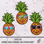 Load image into Gallery viewer, Summer Pineapple Design
