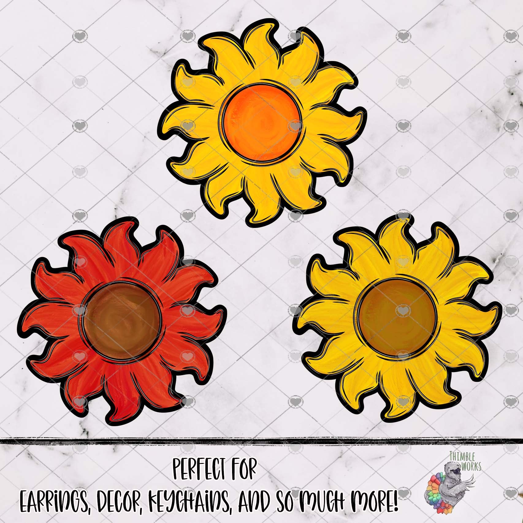 Sunflower Sun Design