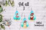 Load image into Gallery viewer, Christmas in July Teardrop Design Bundle
