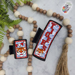 Load image into Gallery viewer, Tiger Mascot Hair Clip Design
