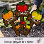 Load image into Gallery viewer, Tomato Garden Stake Design Bundle
