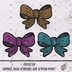 Load image into Gallery viewer, Tooled Leather Bow Design Bundle
