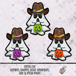 Load image into Gallery viewer, Trick or Treat Cowboy Ghost Design Bundle
