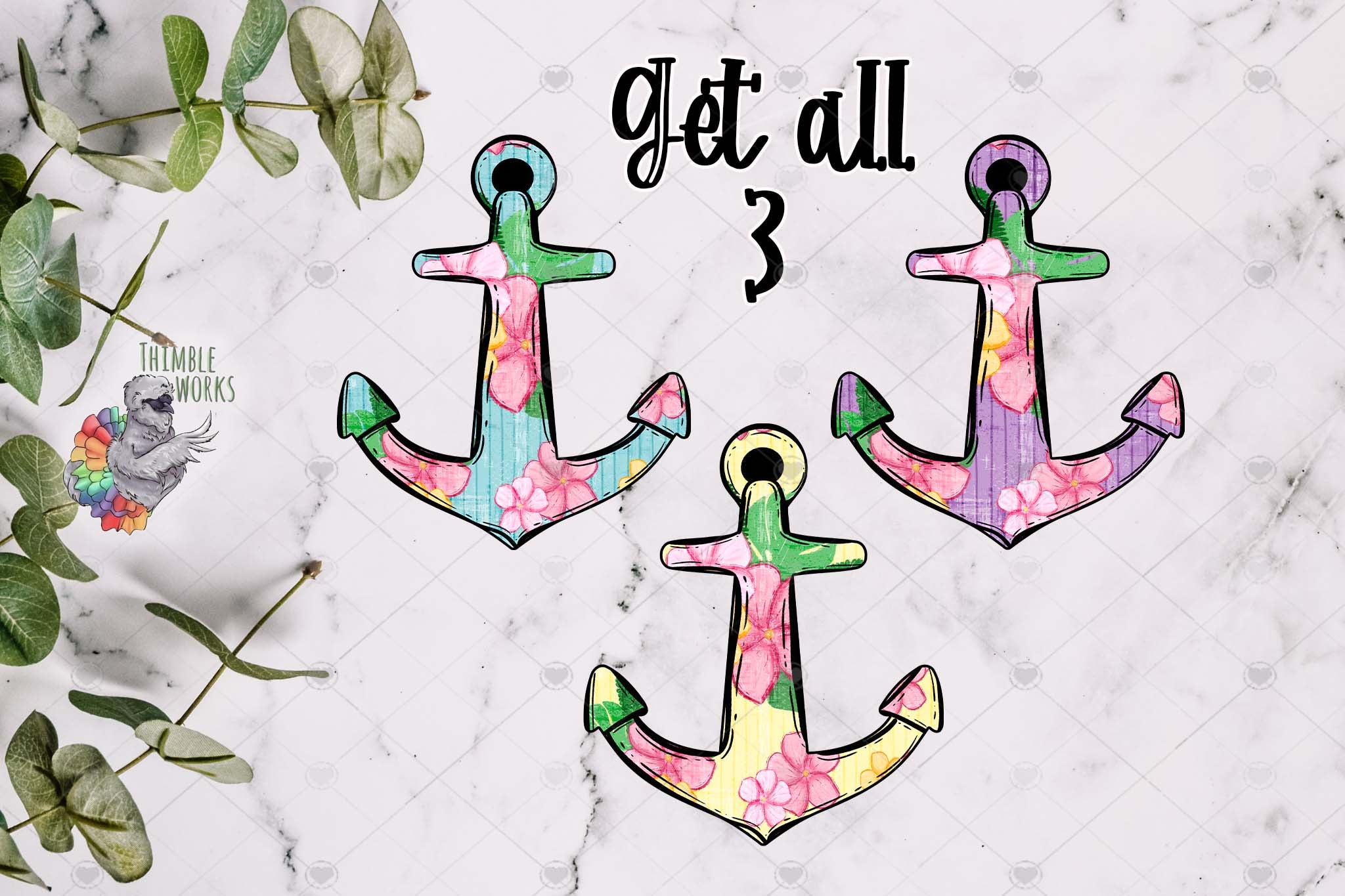 Tropical Anchor Design Bundle