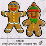 Load image into Gallery viewer, Gingerbread Men Cookie Design Bundle

