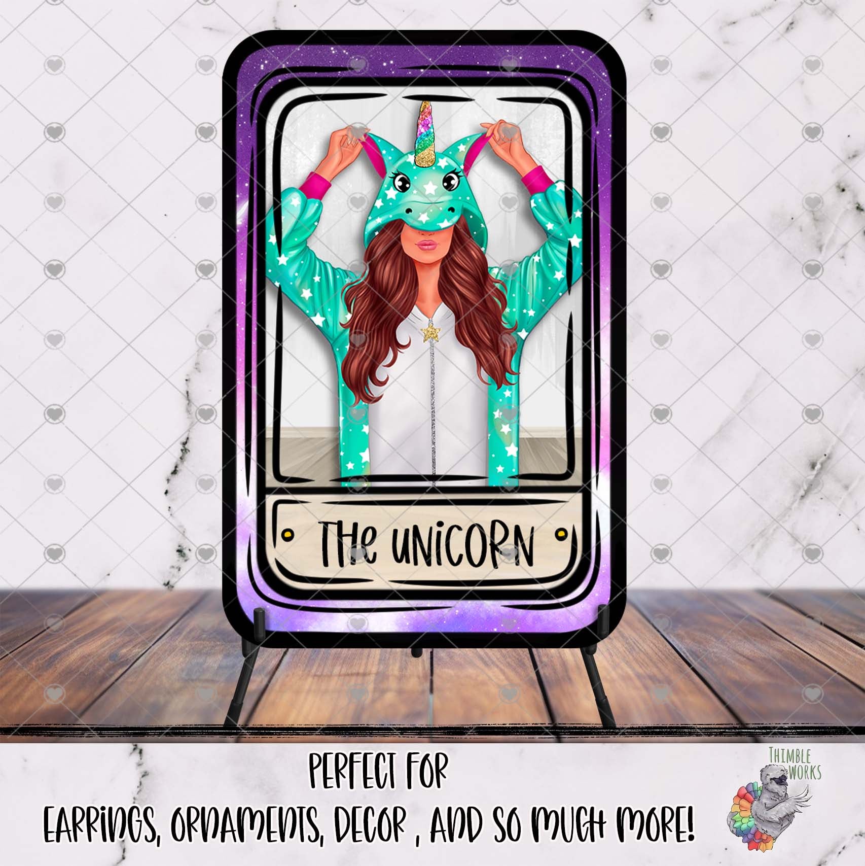 The Unicorn Tarot Card Design