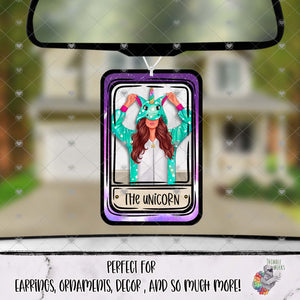 The Unicorn Tarot Card Design