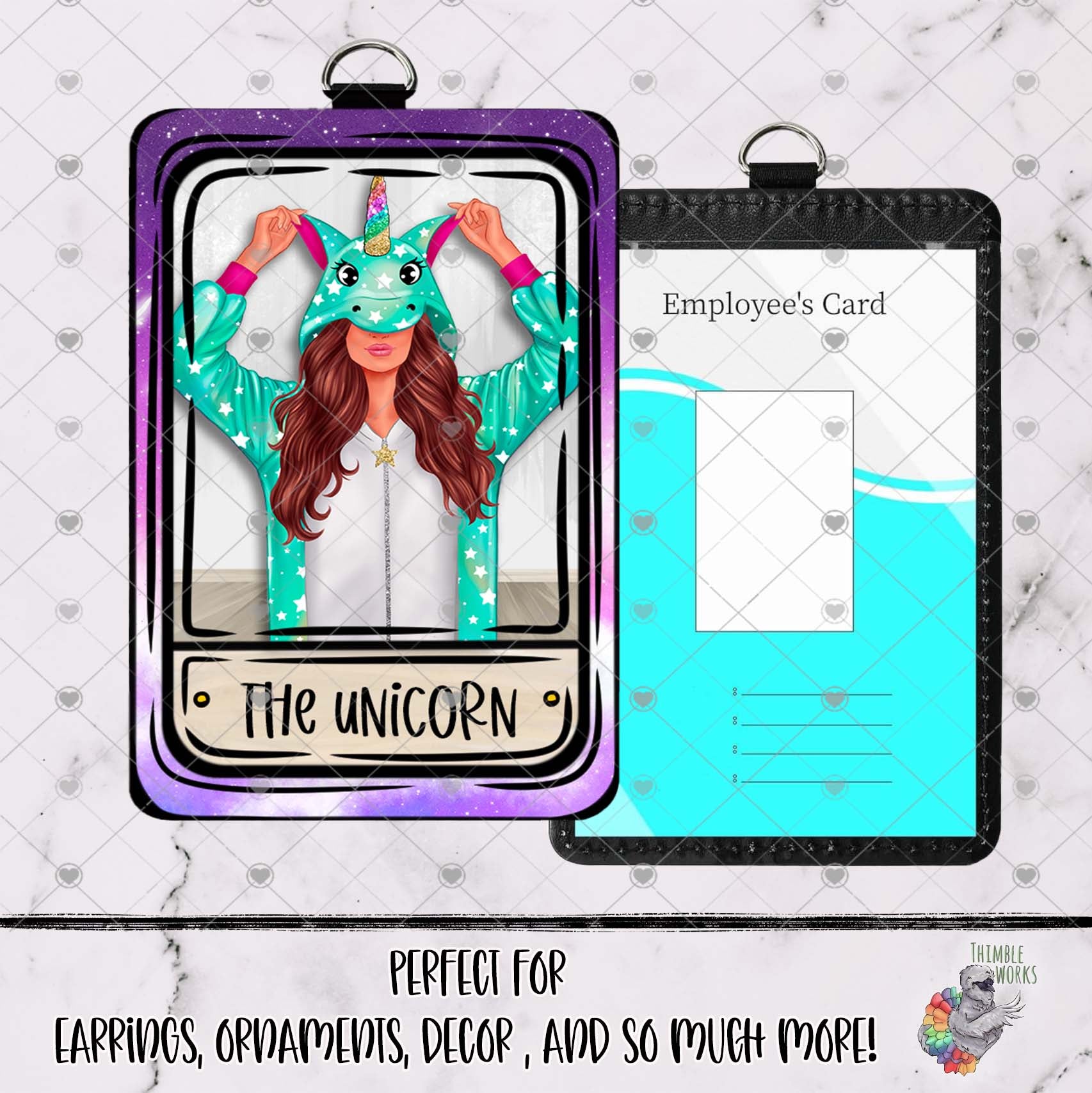 The Unicorn Tarot Card Design