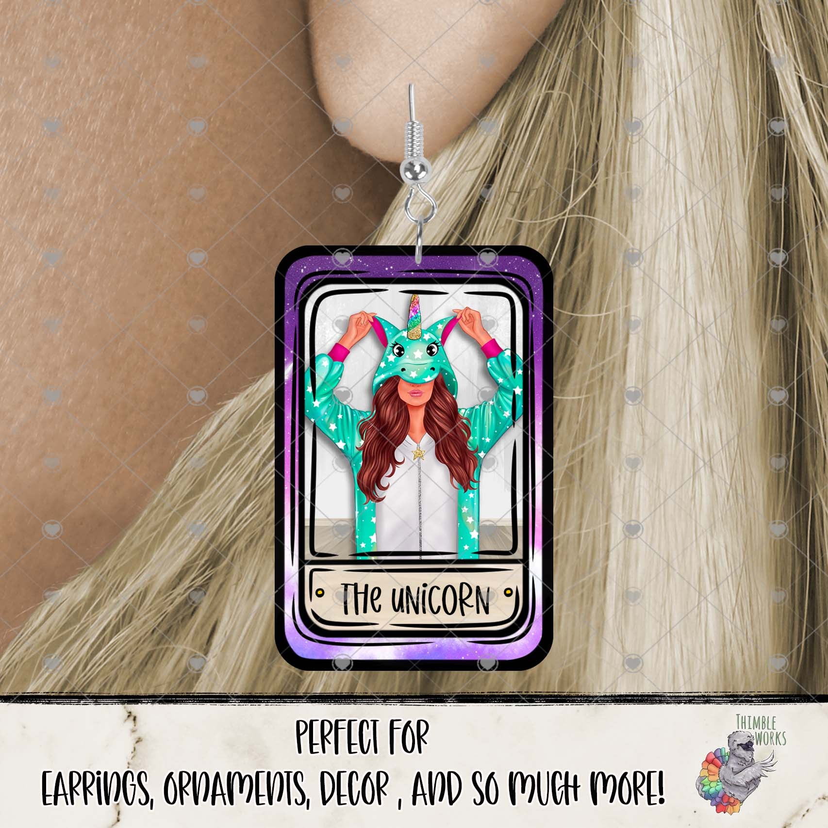 The Unicorn Tarot Card Design