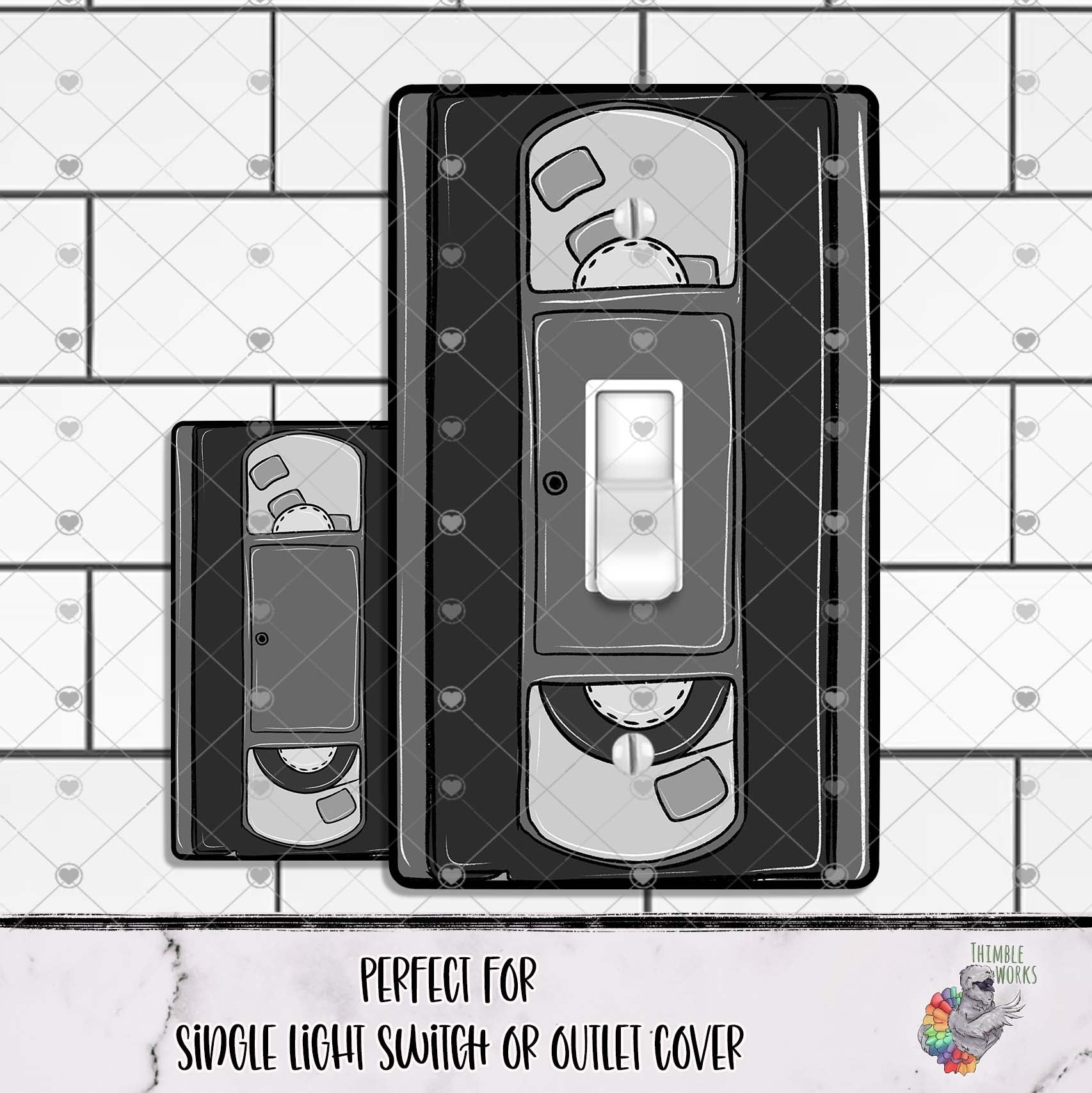 VHS Tape Outlet Cover Design