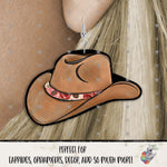 Load image into Gallery viewer, Weathered Suede Cowboy Hat Design
