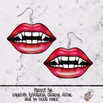 Load image into Gallery viewer, Vampire Fang Lips Design
